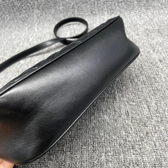 100% Authentic GUCCI Black Marmont Leather Shoulder Bag - Picture 5 of 14